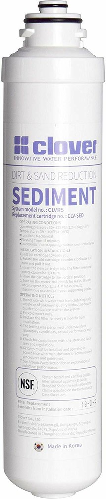 Aquverse Clover RO SYSTEM Filters SED,CM,RO50,CB