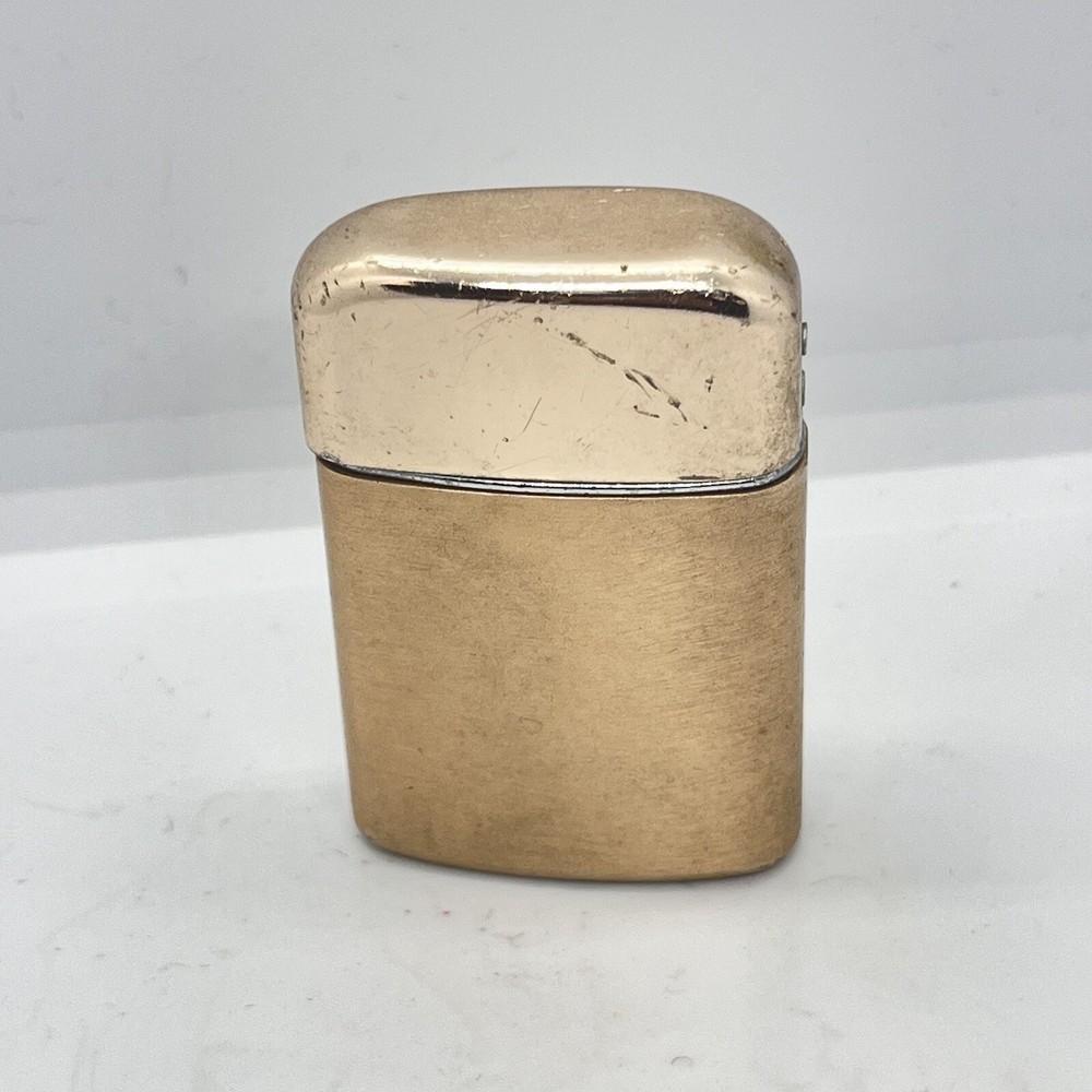 Vintage Ronson Typhoon Gold Tone Lighter Untested