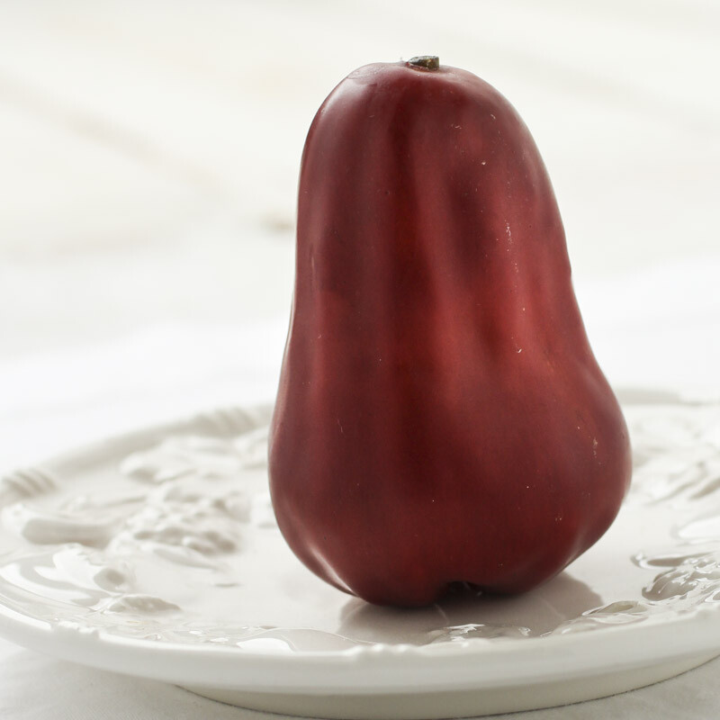 Artificial Red Vinyl Bell Fruit Pieces