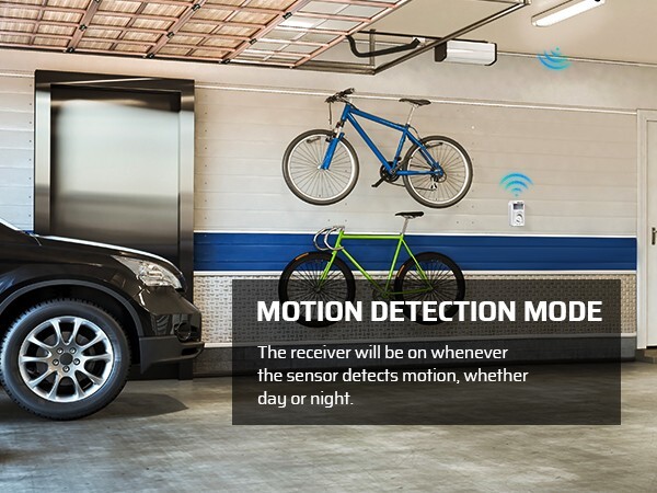 DEWENWILS Wireless Motion Sensor Light Switch,Dusk to Dawn & PIR Motion Sensor