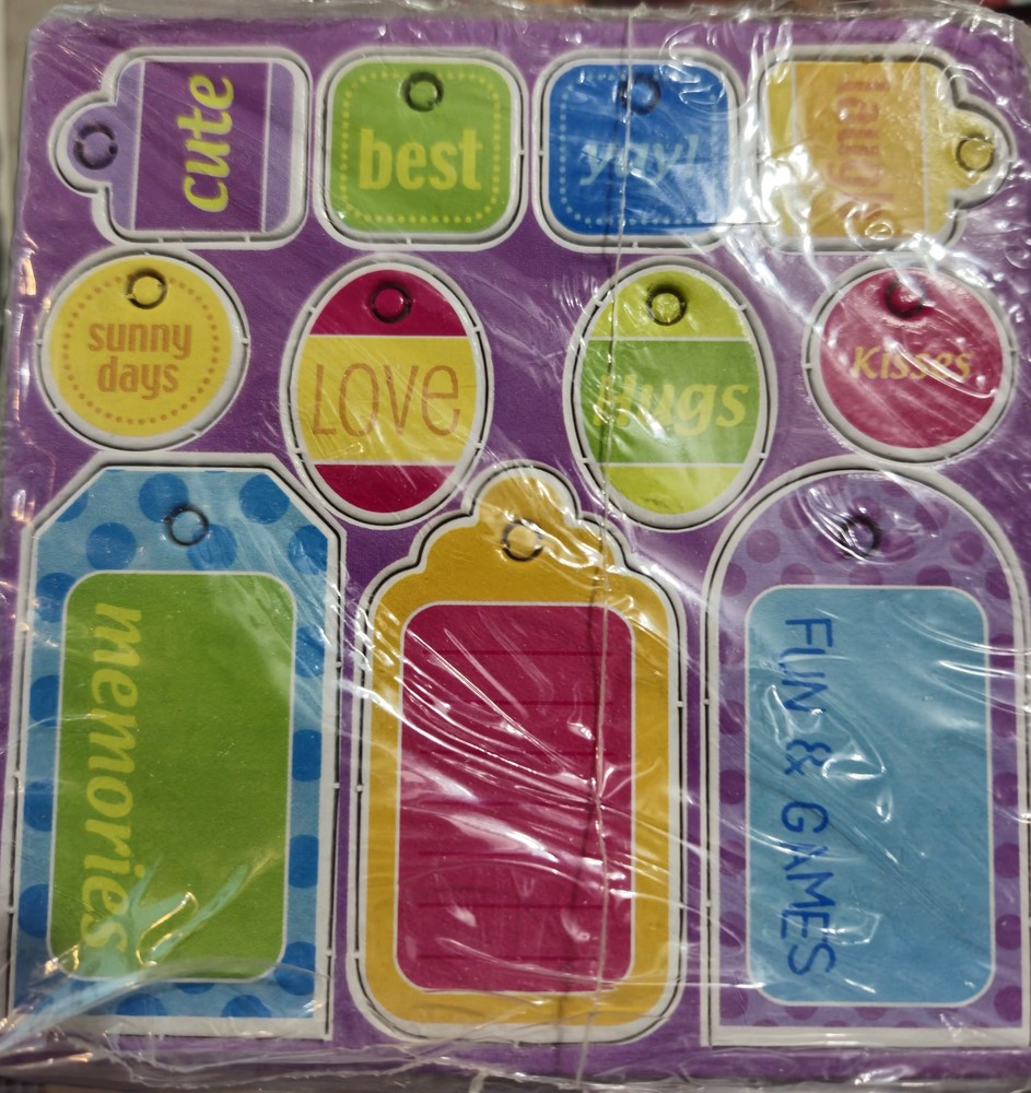 Chipboard Cube from Colorbok 1,299 Punch-Outs