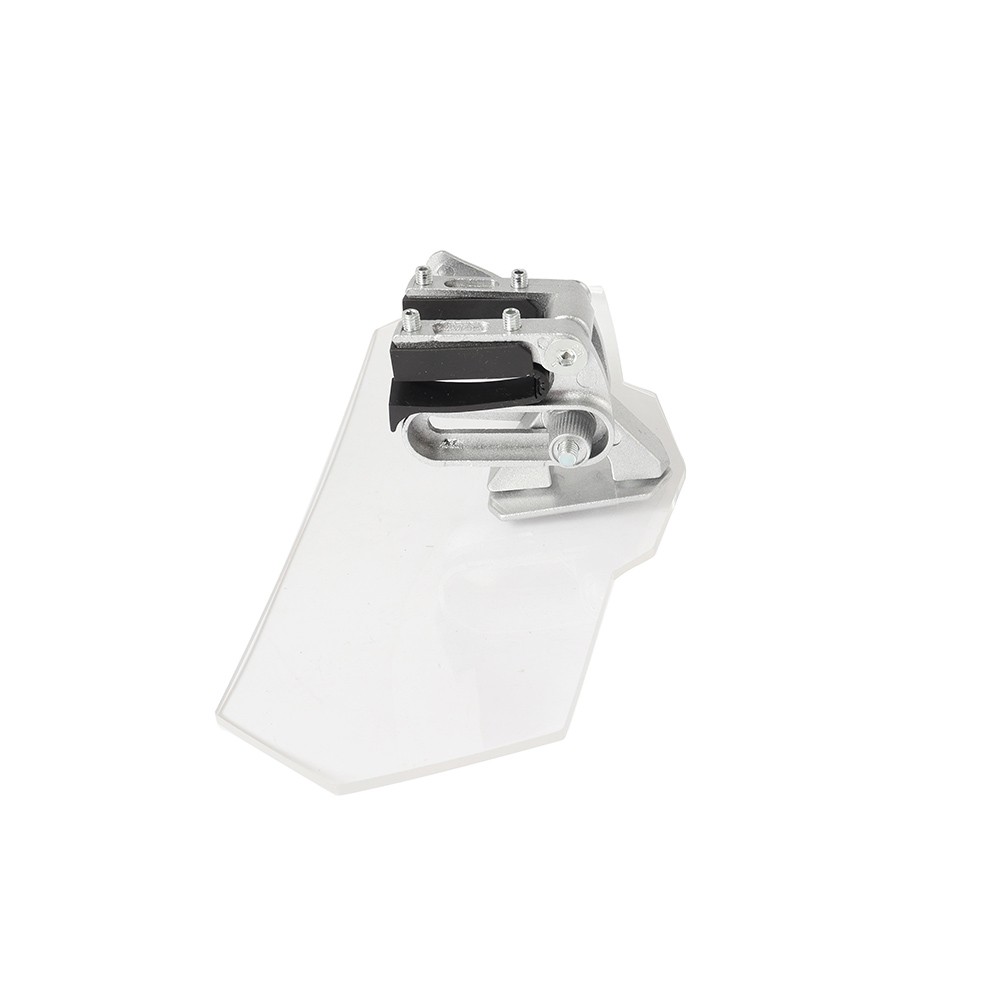 Adjustable Clip On Windshield Extension Spoiler Wind Deflector For Motorcycle US