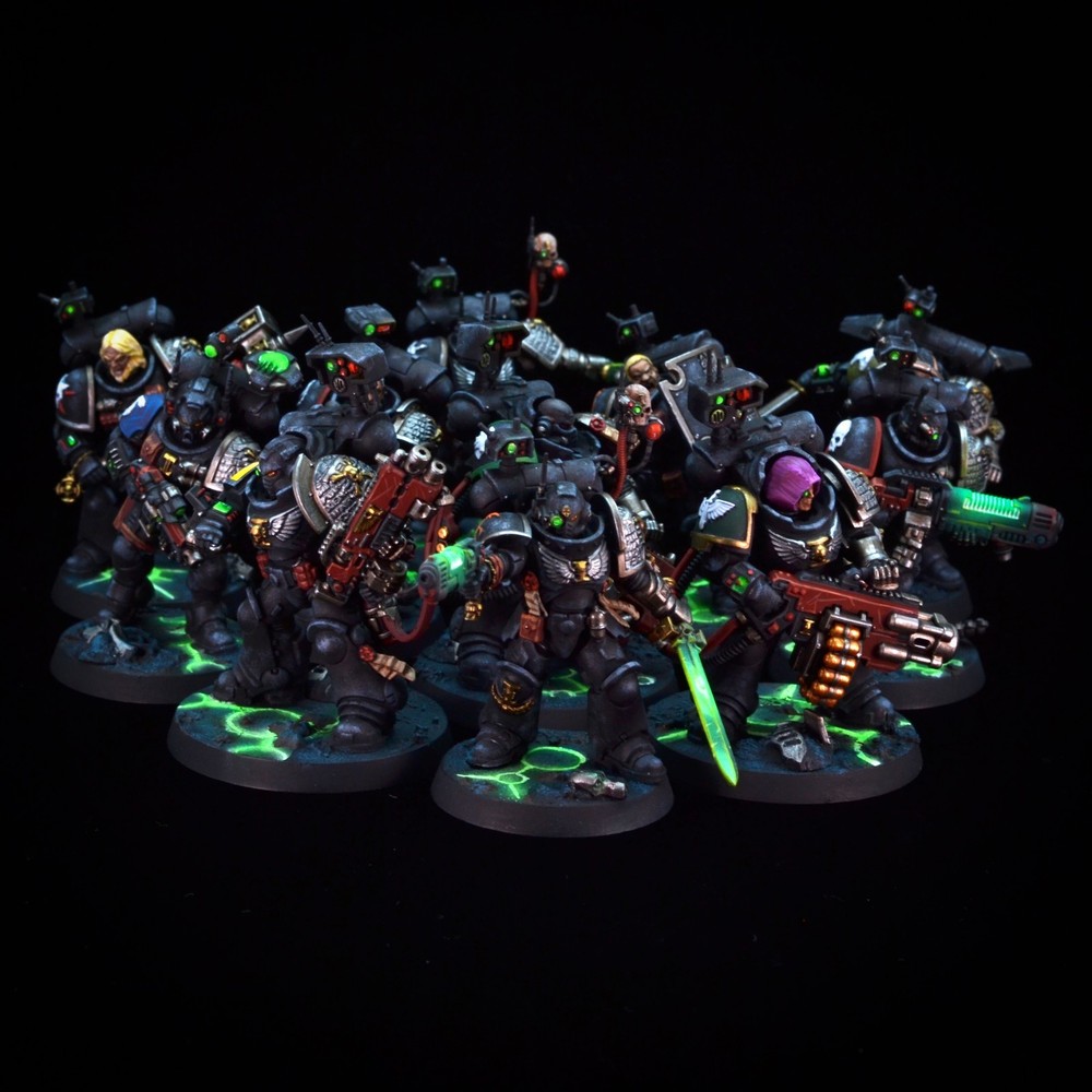 DEATHWATCH kill team warhammer painted