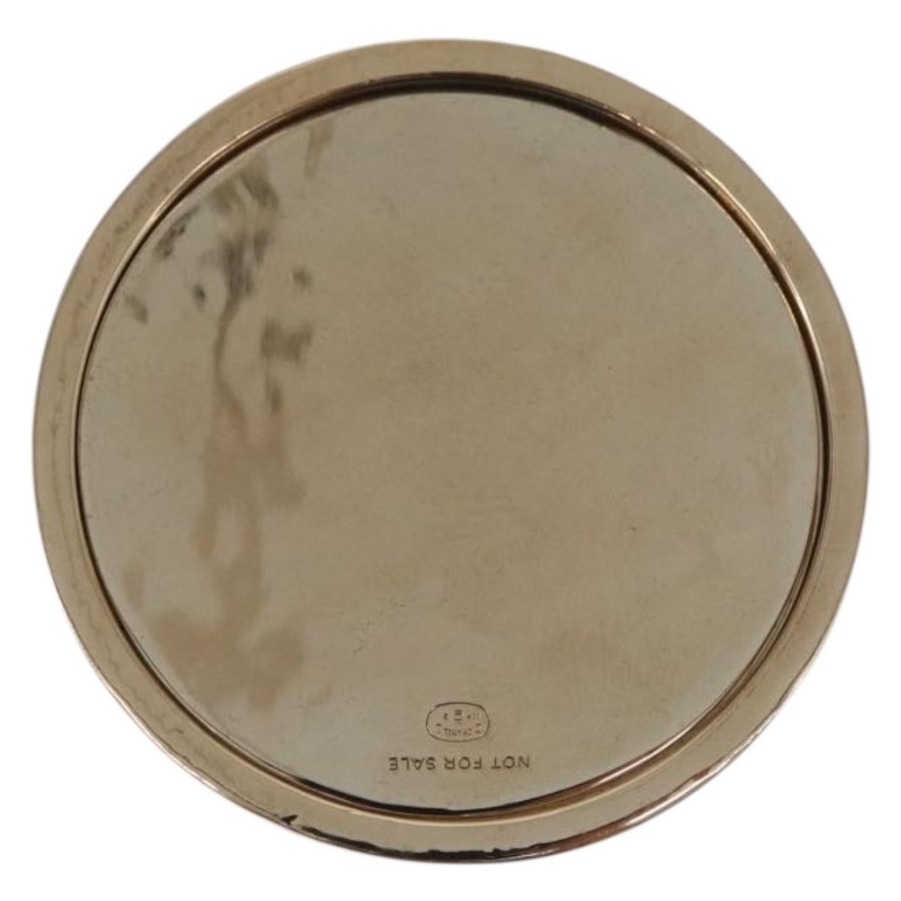 CHANEL COCO Mark Magnifier metal Clear CC Auth BA12017M