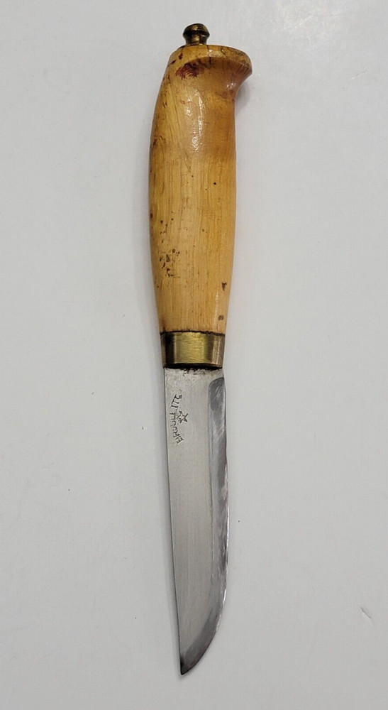 Brusletto Geilo Norway Fixed Blade Knife w/ Sheath E369