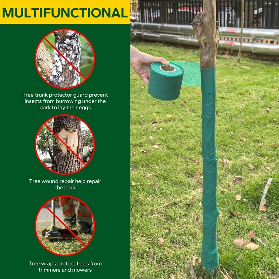 115Ft Tree Wraps to Protect Bark, Tree Wrap for Damaged Bark, Tree Trunk Wrap to