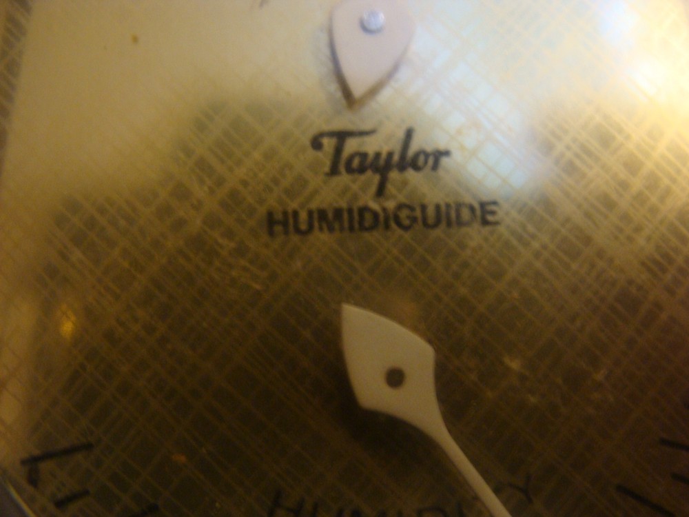 taylor stormoguide junior 1927 barometer (as is) read description