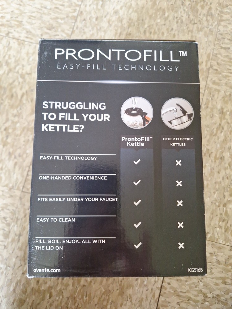 ovente Illuminated electric kettle