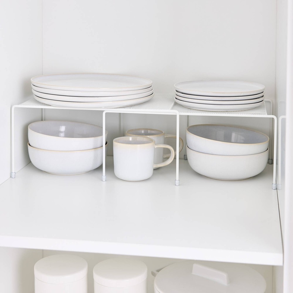 2x EzyStorage Nesting Storage Shelf - 2 Set