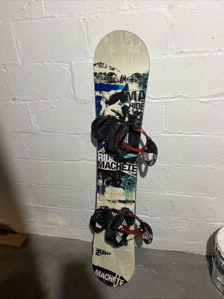Prefab 77 Machete Snowboard 2011 Limited Edition W Bindings