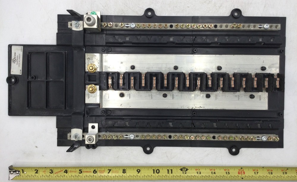 Eaton 32 Space 200 Amp MLO Panel Guts Only 9" x 19"