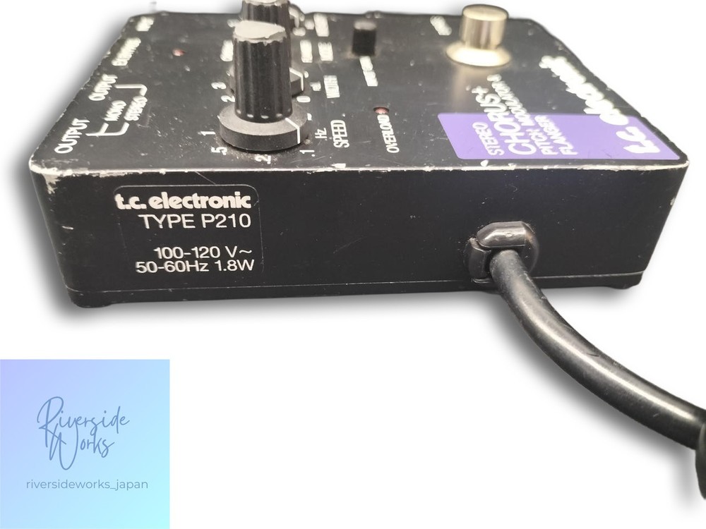 TC ELECTRONIC CHORUS+ Effects Pedal Guitar Chorus Effect