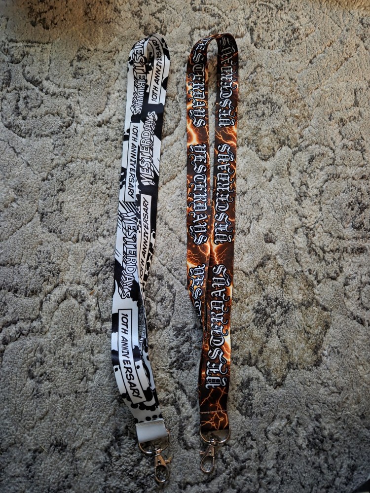 2025 SDCC Comic Con Yesterdays Lanyard Set