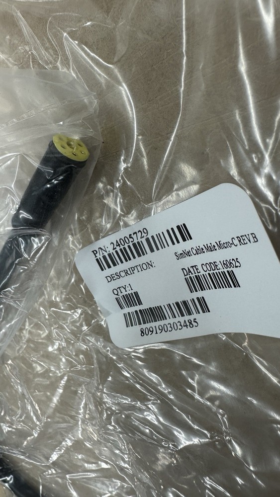 Simnet Male Cable Micro-C Adapter Cable Part# 24005729