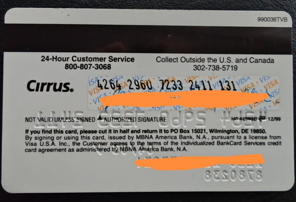 AAA PLATINUM PLUS credit card VISA 2003
