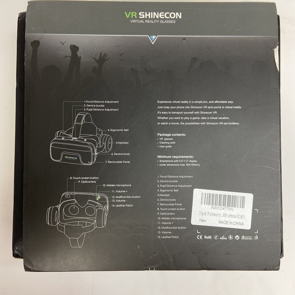 VR Shinecon Virtual Reality Glasses