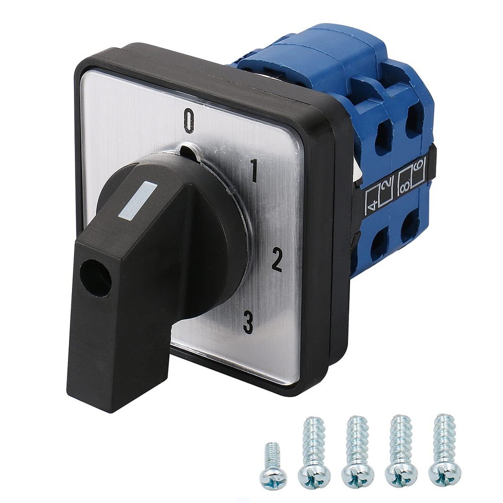 Baomain Universal Rotary Changeover Switch SZW26-20/D202.2D with Master Switch E