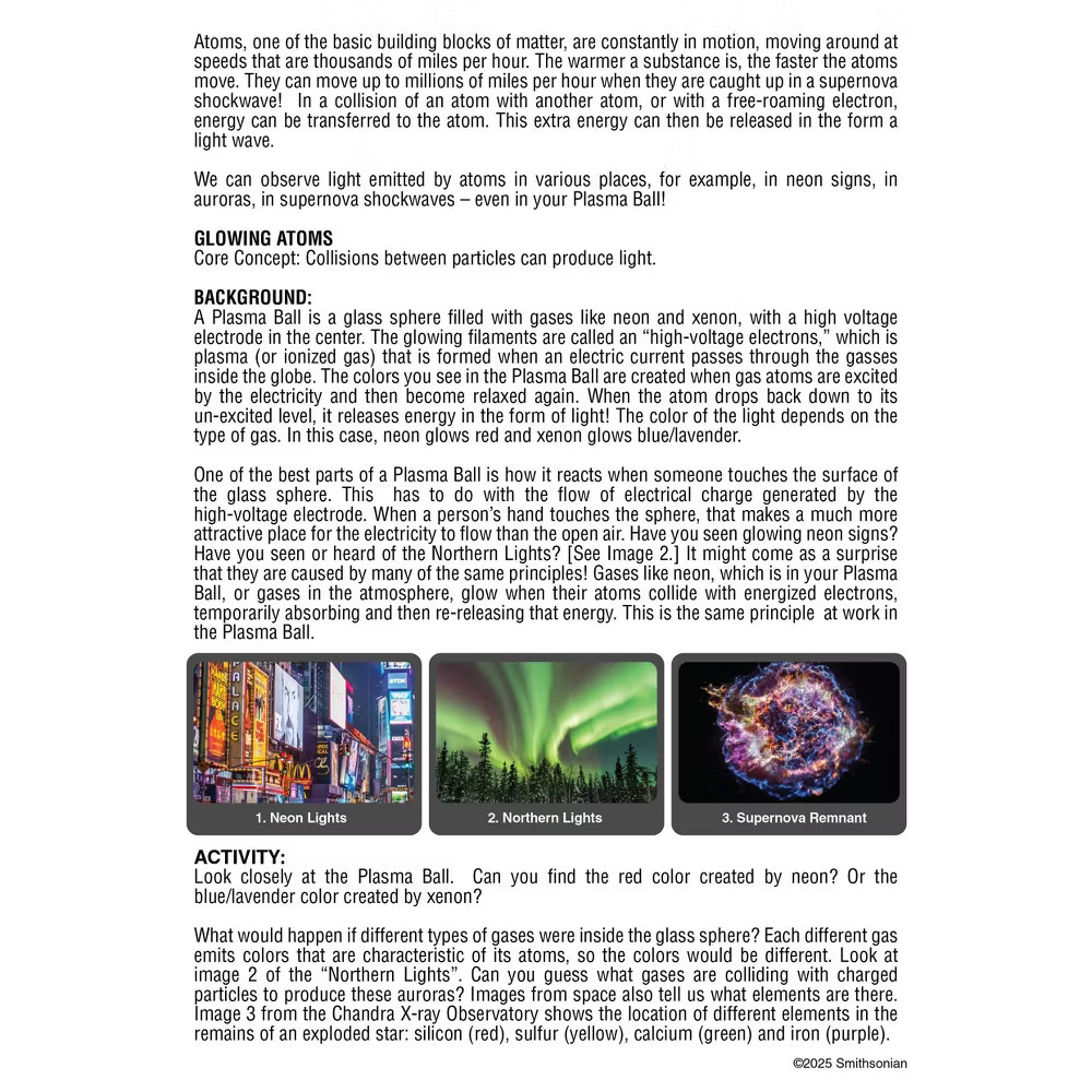 Smithsonian New Plasma Ball