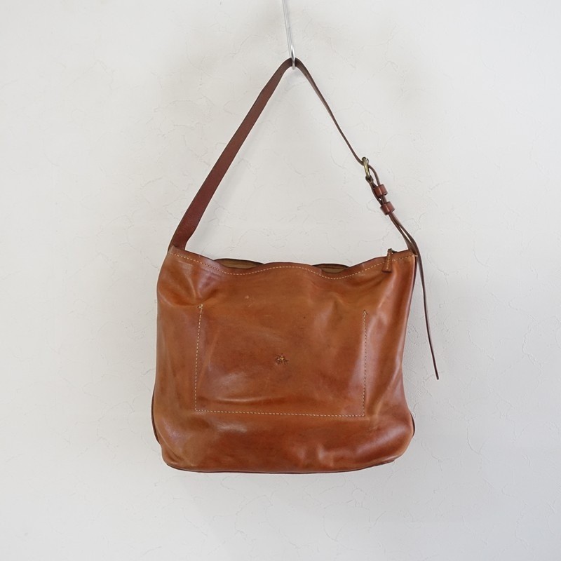 HENRY CUIR Leather Shoulder Bag
