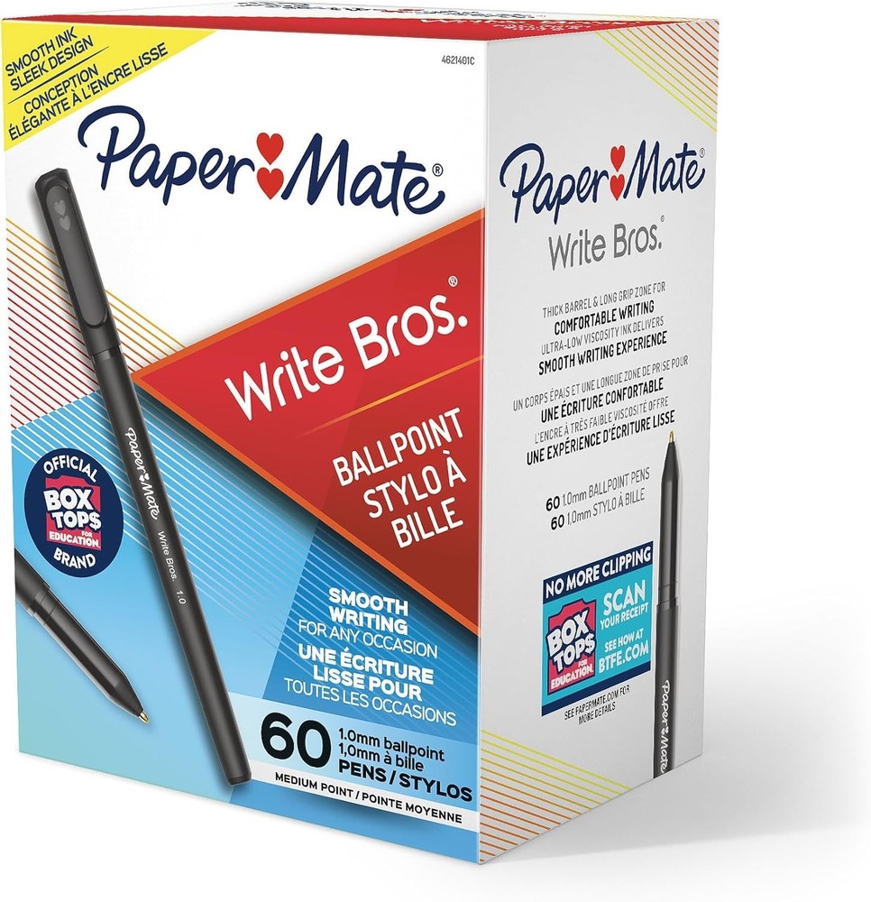 Ballpoint Pens Write Bros. Bla Ink Pens Medium Point