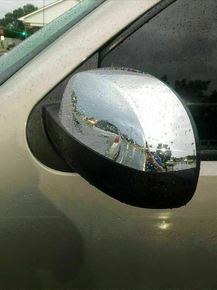 For 2007-2013 Chevy Silverado / GMC Sierra CHROME Mirror Covers Replacement