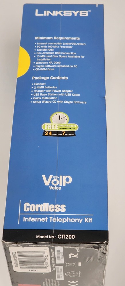 Cisco-Linksys CIT200 Internet Telephony Kit Skype Software