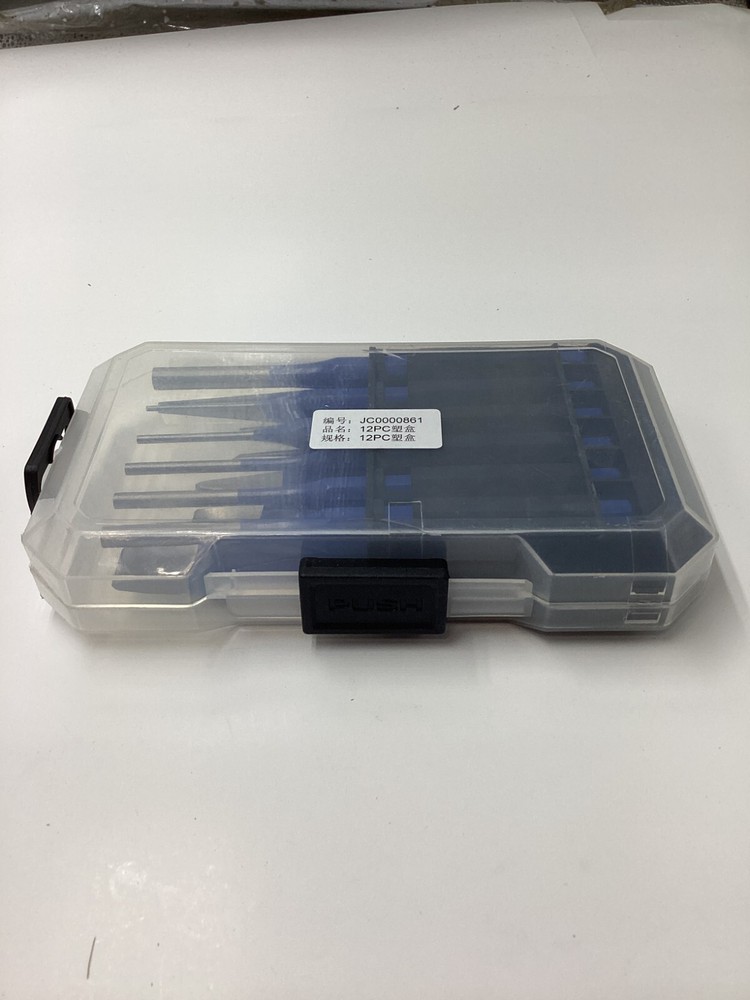 12 Piece Punch and Chisel Assembly Blue Handle JC0000861