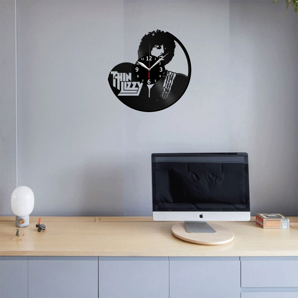 Thin Lizzy Vinyl Record Wall Clock Decor Handmade 5922