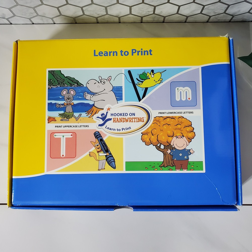 Hooked On Handwriting Learn To Print Activity And Workbooks With CD-ROM