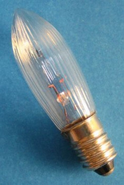 Three Bulbs 14V 3W Candle Arch 3 Pack German Replacement Bulb
