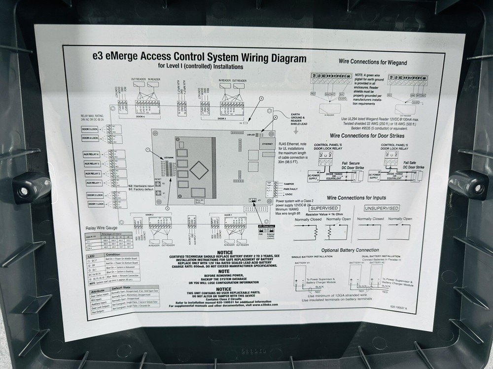 LINEAR EMERGE E3 SERIES - Access Control System