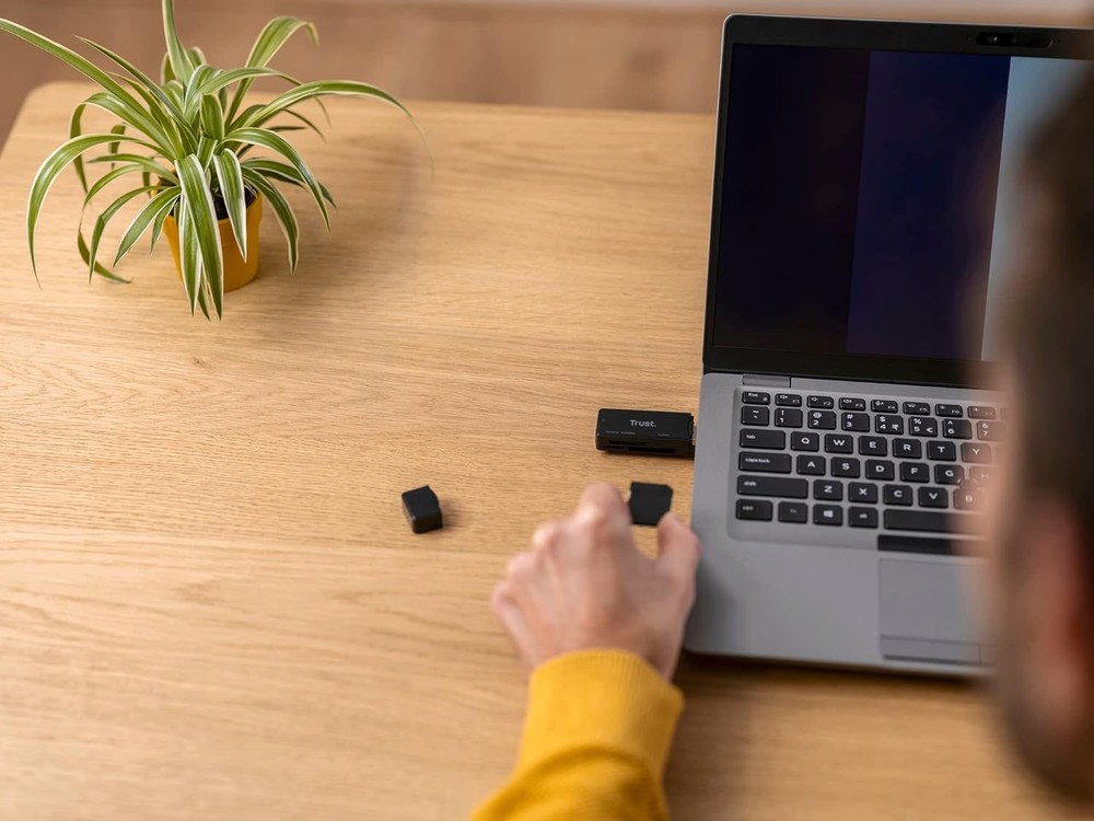 Trust Nanga USB 3.1 Card Reader , Black