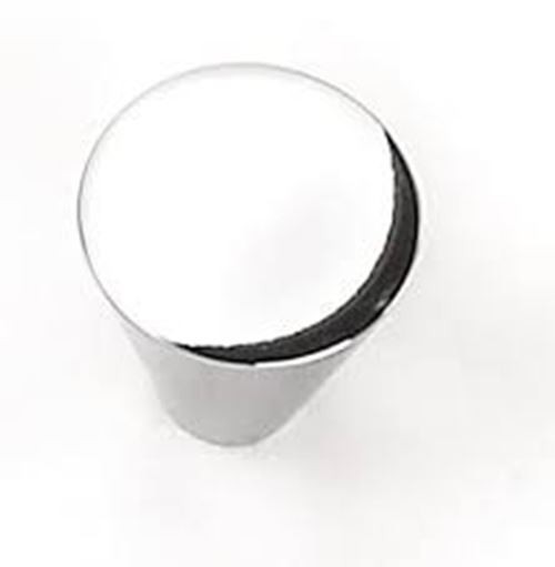 AS-IS 1" Delano Cone Knob Chrome