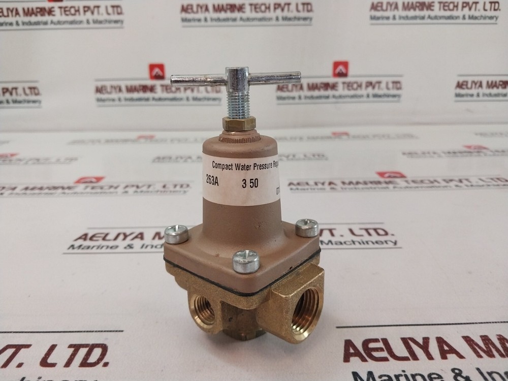 Watts 0335010 1/2"Compact Water Pressure Regulator 3-50 PSI