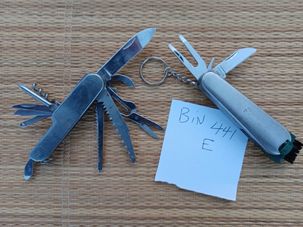 LOT OF Stainless MULTI tool FUNCTION POCKET KNIVES, solid quality