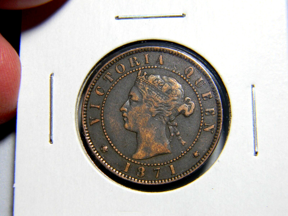 Canada 1871 Prince Edward Island Cent (02009)