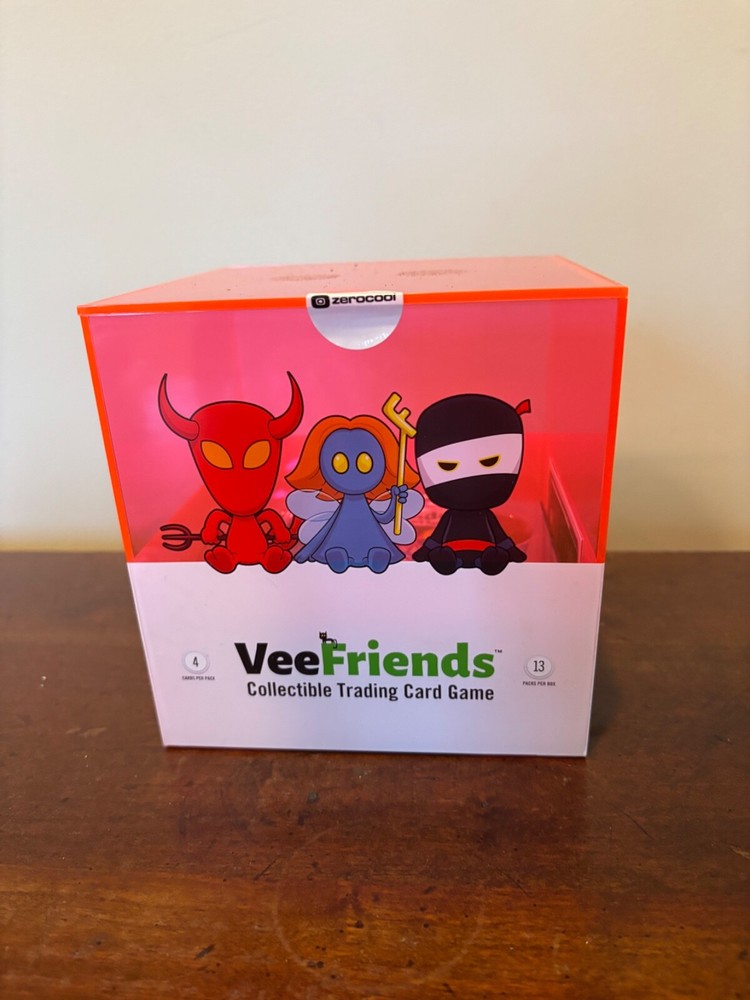 veefriends zerocool playing cards unopened- sealed box