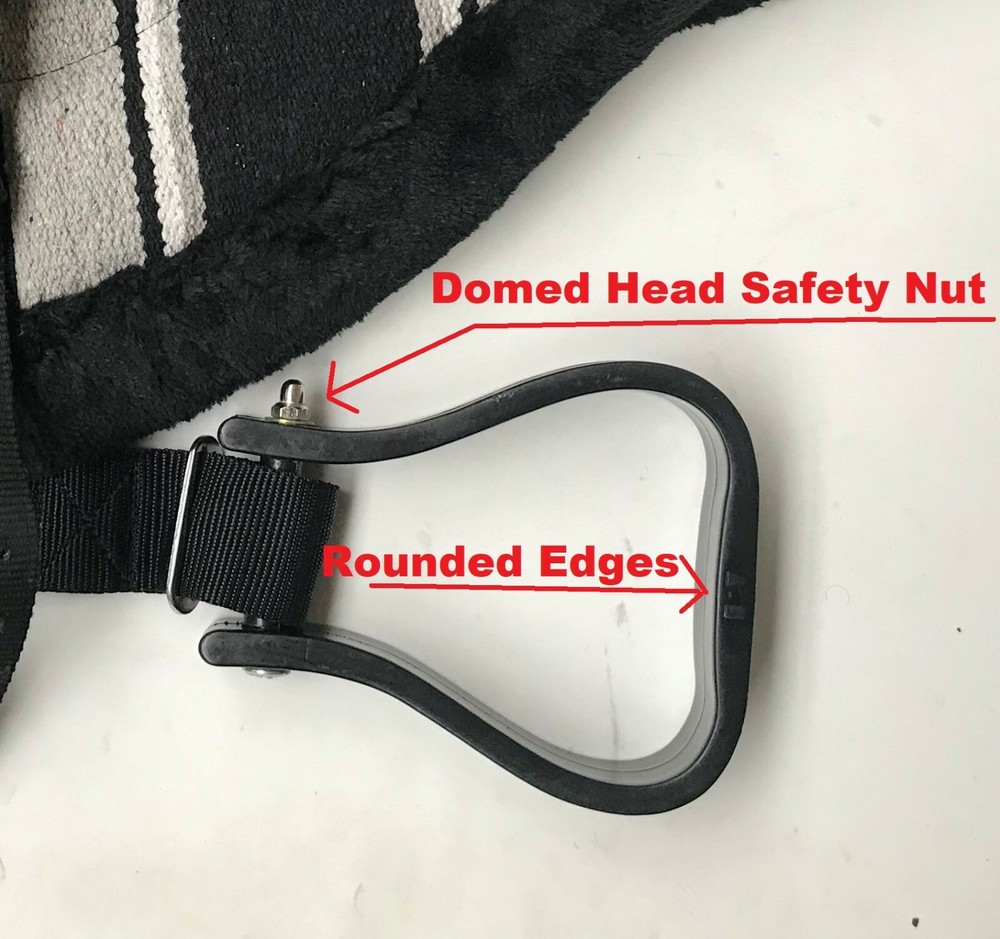 Bare Back Riding Pad with Removable Stirrups from Pet Lovers NZ (Hack Size)