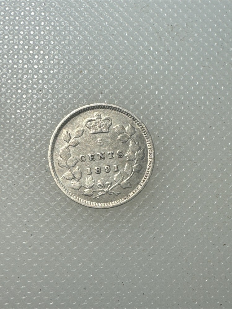 1891 Canada 5 Cent PG