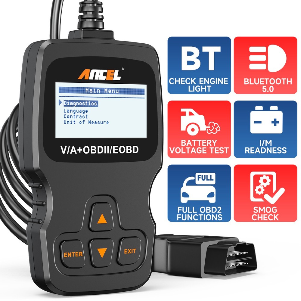 ANCEL AD310 BT Bluetooth OBD2 Diagnostic Tool Scanner Code Reader I/M Readnes