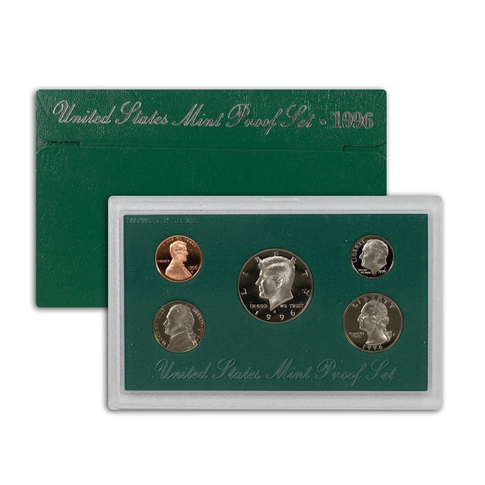 1996-S US Proof Set - 5-Coin Clad