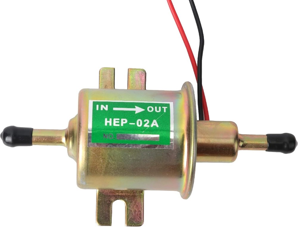 12V Inline Fuel Pump Low Pressure Carburetor