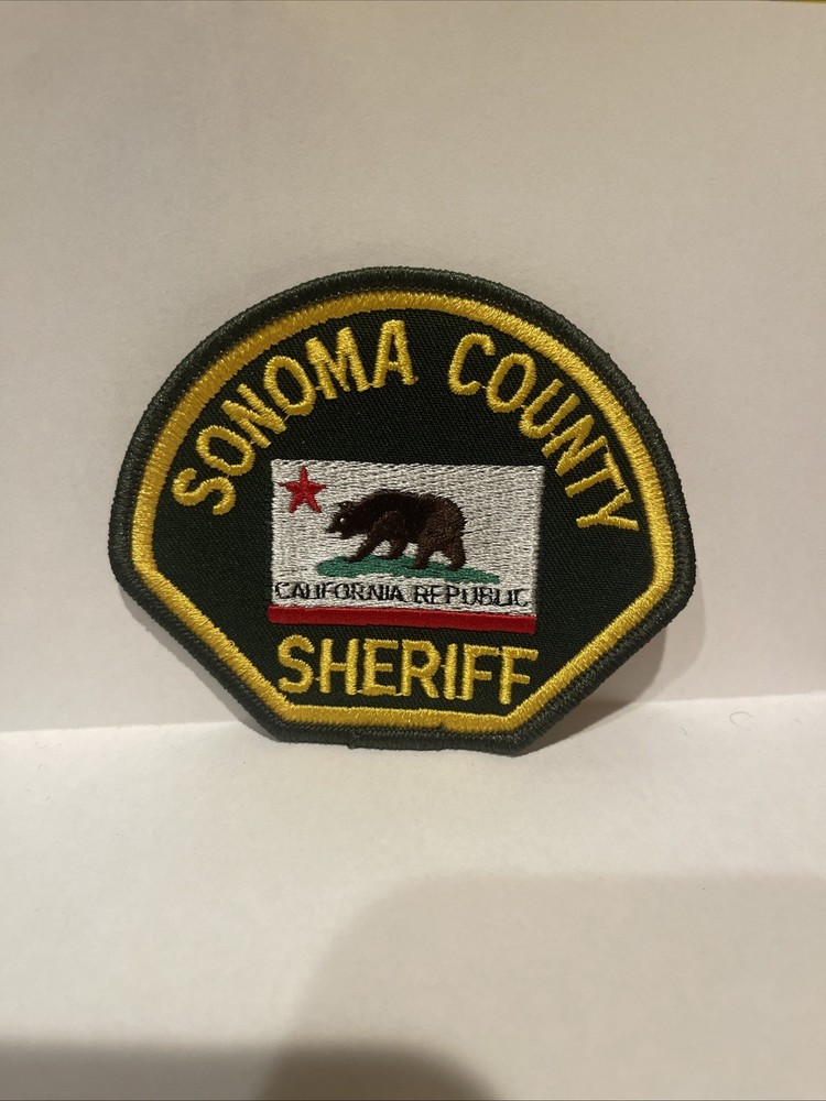 Sonoma County California Sheriffs Department Patch