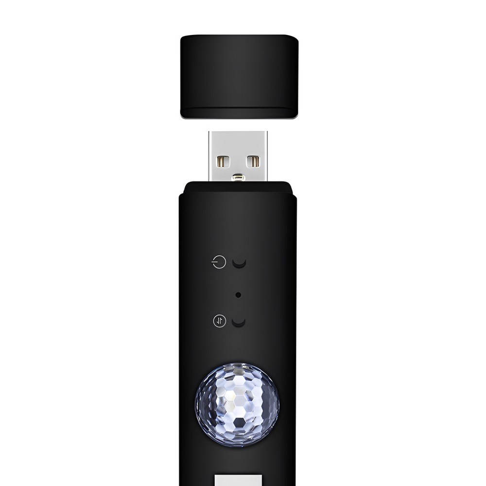 D88 Wireless Car LED Light Interior Multcolor LED Light with Remote Control USB