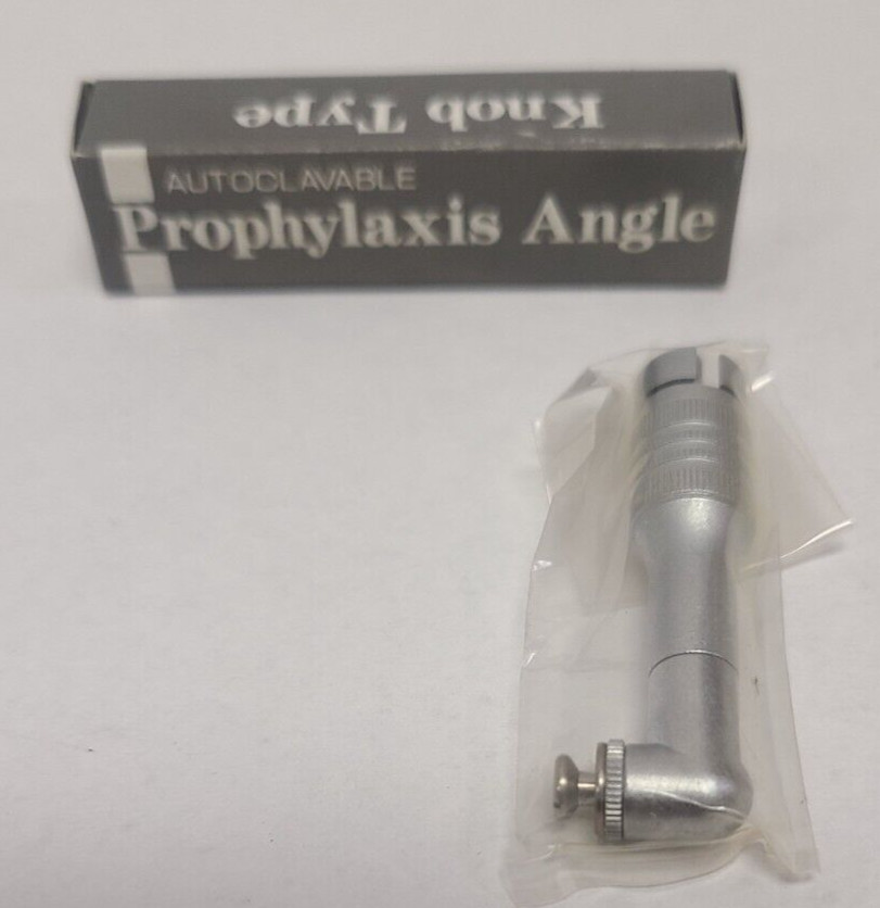 JR RAND Genuine Prophylaxis Angle Standard Autoclavable KNOB TYPE REF# 75-20