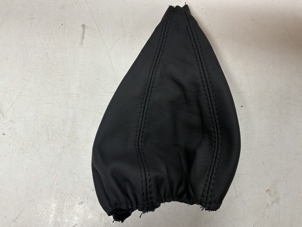 Black Leather Gaitor