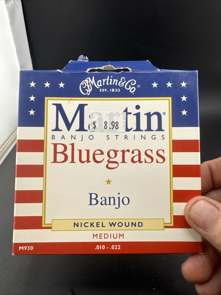 Martin Bluegrass Strings, Medium Gauge, M930 (.010-.022)