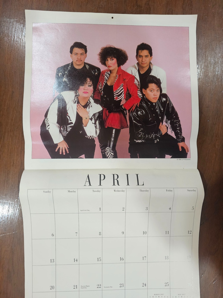Selena 1997 16-Month Calendar