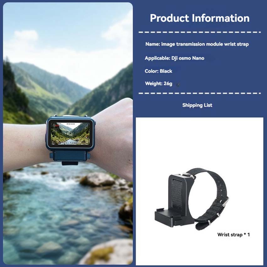 Camera Frame Protective Case Wrist Strap for DJI Nano