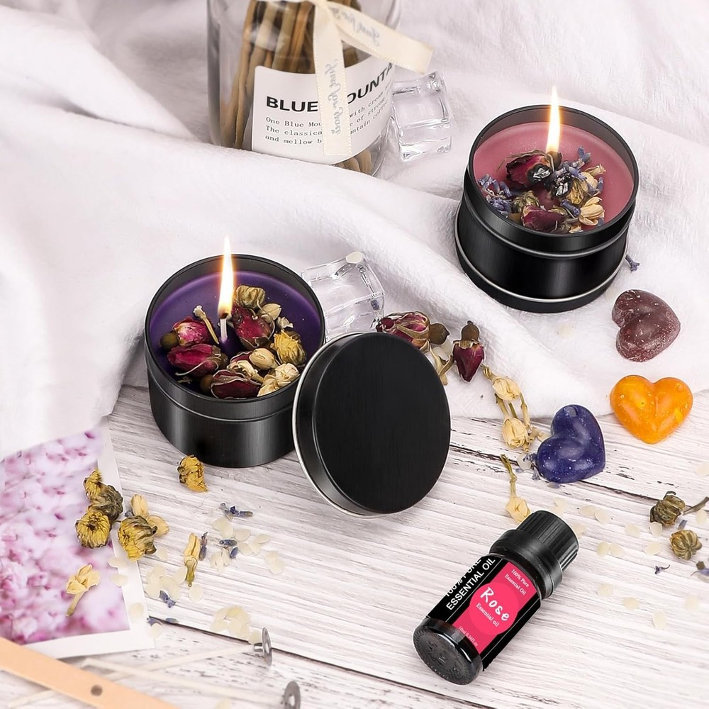 Complete Candle Making Kit With Wax Melter, Candle Making Supplies,